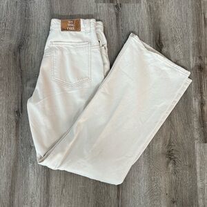 Free People Tinsley Baggy high rise straight leg pants size 28